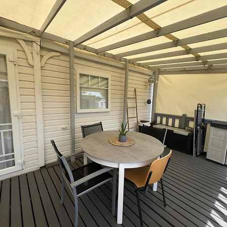 Mobil home Mimizan Bagian luar foto