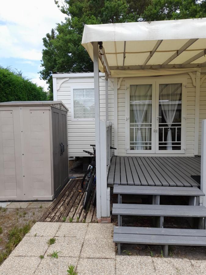 Mobil home Mimizan Bagian luar foto