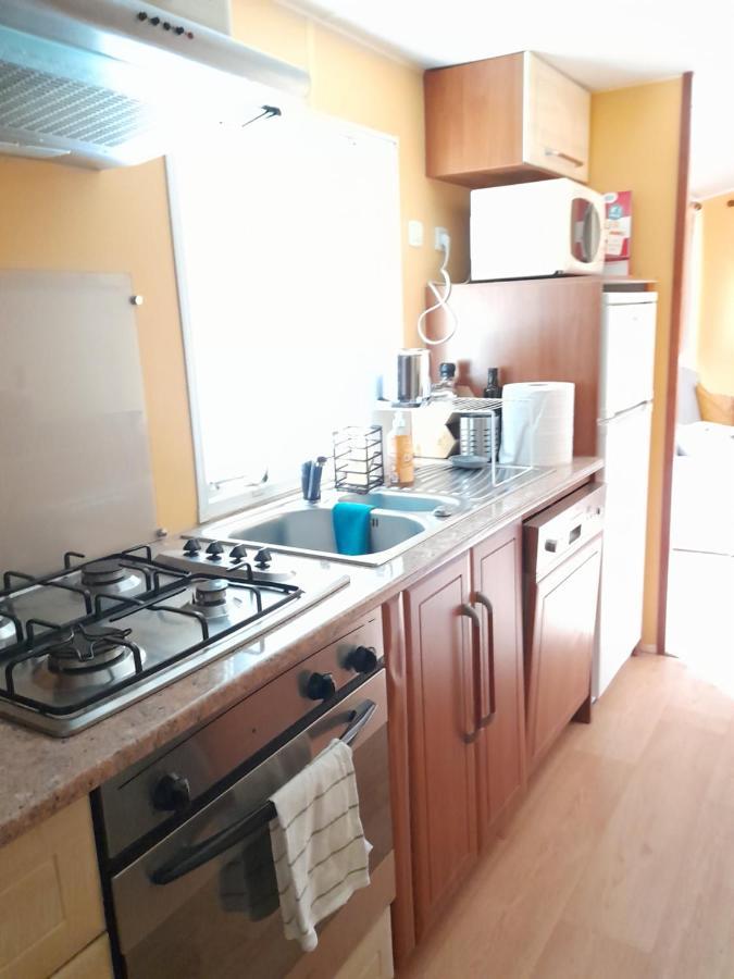 Mobil home Mimizan Bagian luar foto